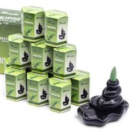 Packung mit 10 Masala Backflow-Räucherstäbchen – Eukalyptus