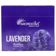 Packung mit 10 Masala Backflow-Räucherstäbchen – Lavendel