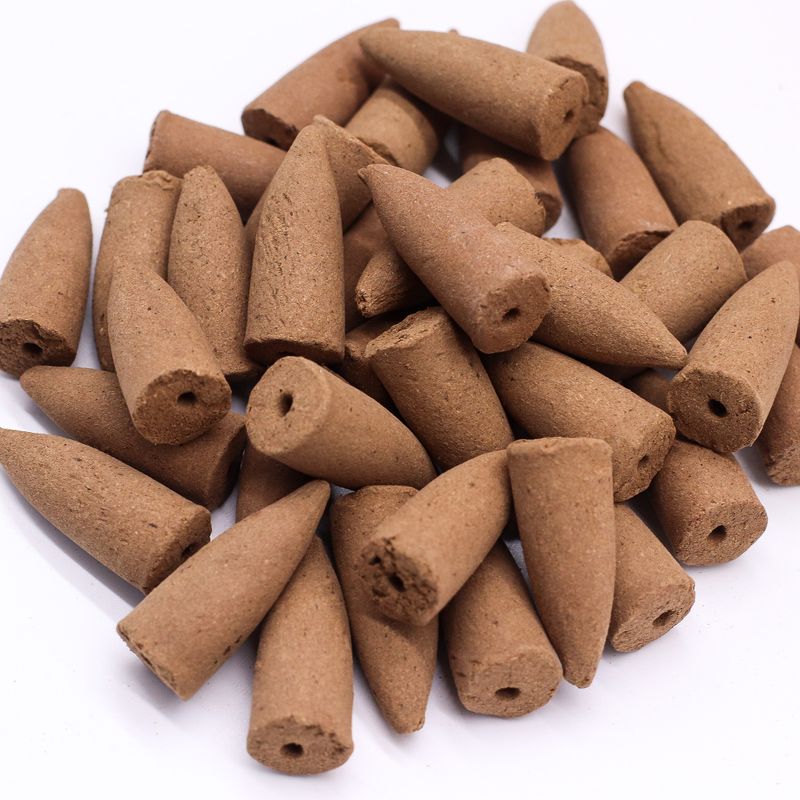 Packung mit 10 Masala Backflow-Räucherstäbchen – Jasmin