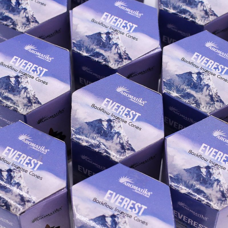 Packung mit 10 Masala Backflow-Räucherstäbchen – Everest