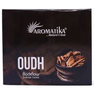 Packung mit 10 Masala Backflow-Räucherstäbchen – Oudh