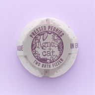 Badebombe - Gepresste Pfingstrosen