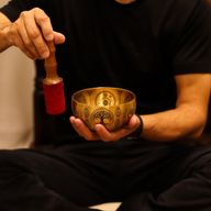 Geätzte Buddha-Figuren aus reinem Messing – 4er-Set – ca. 3,85 kg