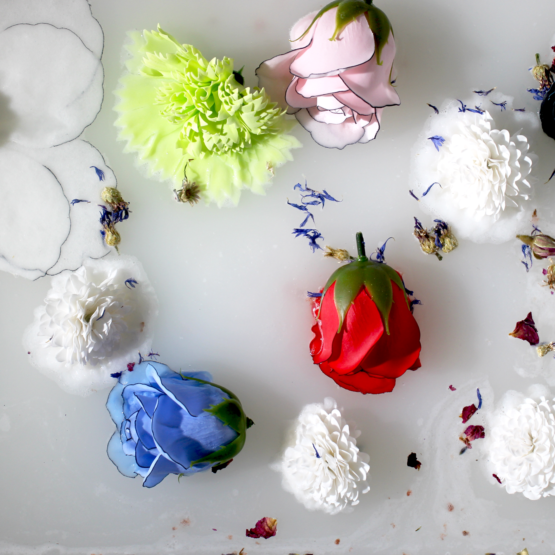 DIY Seifenblumen