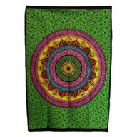 Wandbild aus Baumwolle (70 x 110 cm) – Mandala-Faser