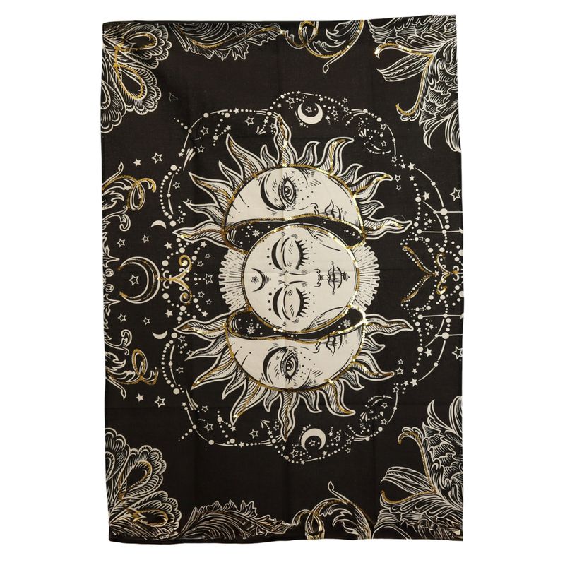 Wandbild aus Baumwolle (70x110cm) - Sonnengöttin