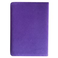 Notizbuch aus Samt – Leben – 80 Seiten – liniert – Design 2 – Lila