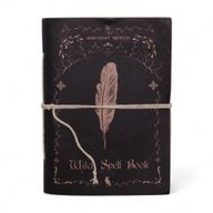 Verschiedene Hexenritual-Notizbücher – Leder (6 x 4,5 Zoll) – Vitrine (Sandra Design)