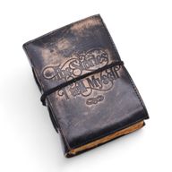 Dicke Notizbücher aus Leder mit Büttenrand (5 x 3,5 Zoll) – Die Geschichten, die ich mir selbst erzähle