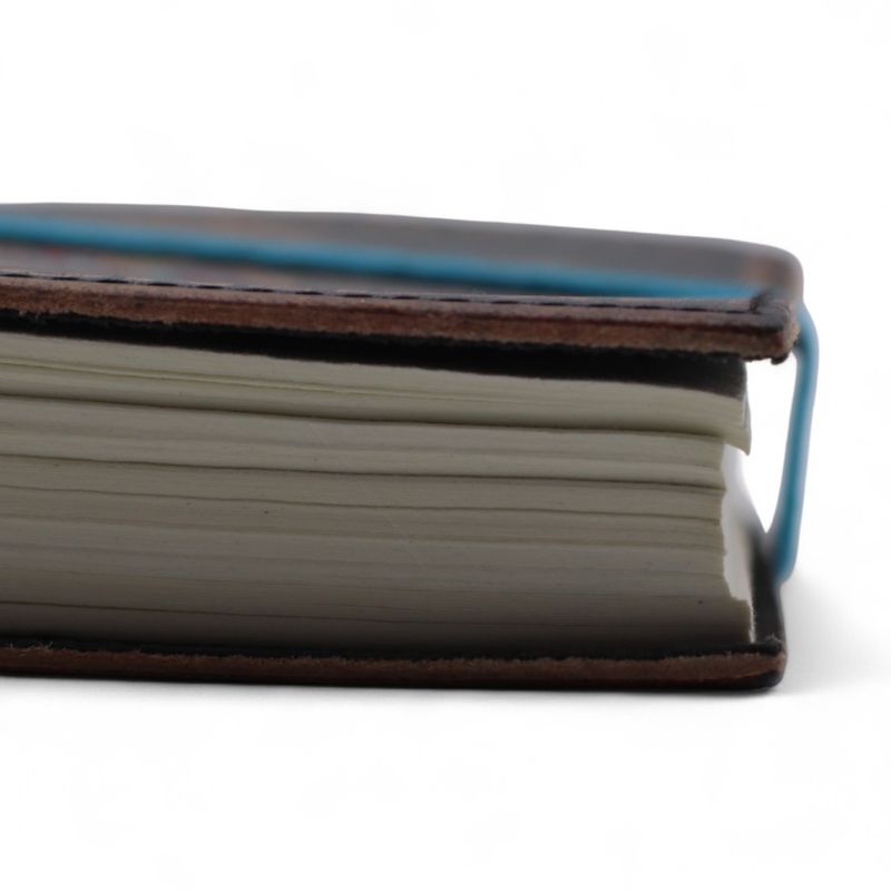 Bedruckte Notizbücher aus Leder (7x5 Zoll) – Meine Chakren sind perfekt ausgerichtet – 200 Seiten, Normalpapier