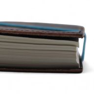 Bedruckte Notizbücher aus Leder (7x5 Zoll) – Meine Chakren sind perfekt ausgerichtet – 200 Seiten, Normalpapier