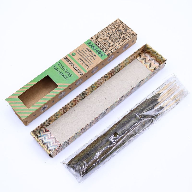 Banjara Palo Santo Smudge-Stäbchen – Set aus 6 Packungen