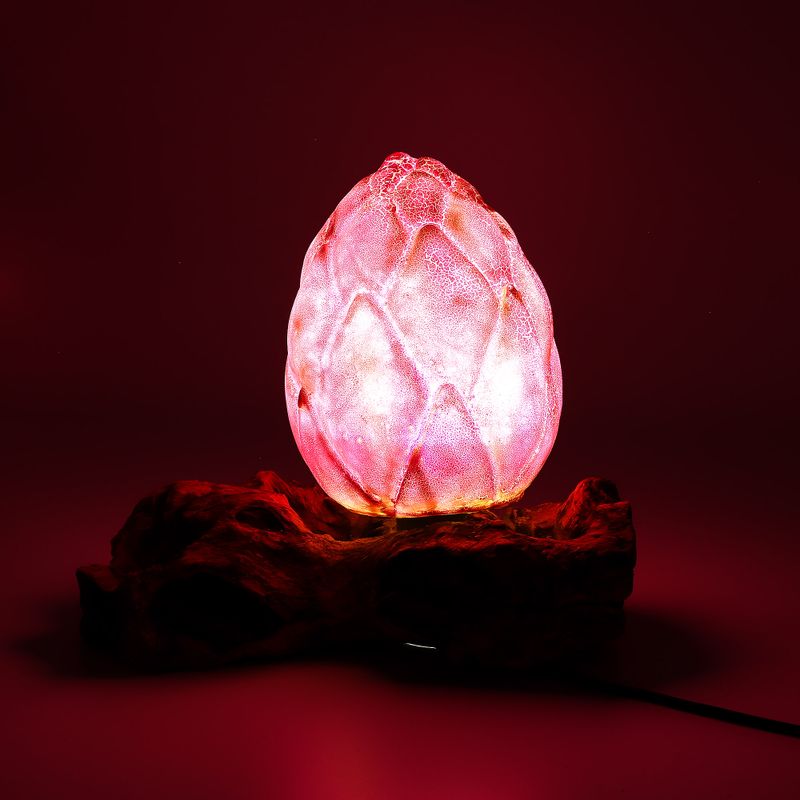 DriftGlow Lampe Knister-Lotusblüte-Schirm - lila
