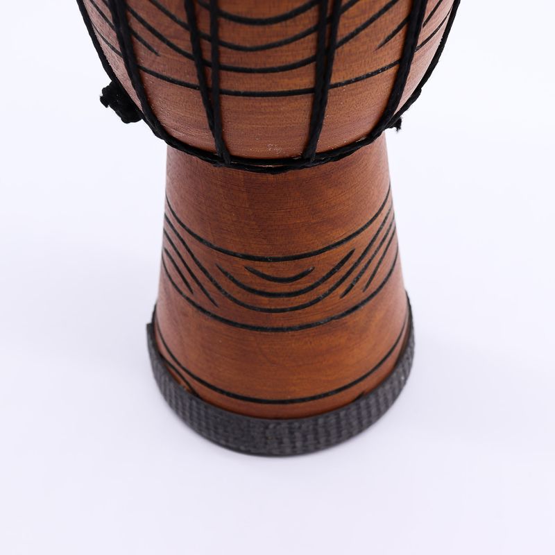 Kleine Profi-Djembe-Trommel - Freedom Rhythm (hoch) - Klein 30 cm (Durchmesser 15 cm)