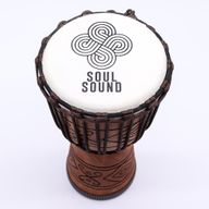 Medium Pro Djembe-Trommel - Soul Sound (tief) - Medium 40 cm (18 cm Durchmesser)