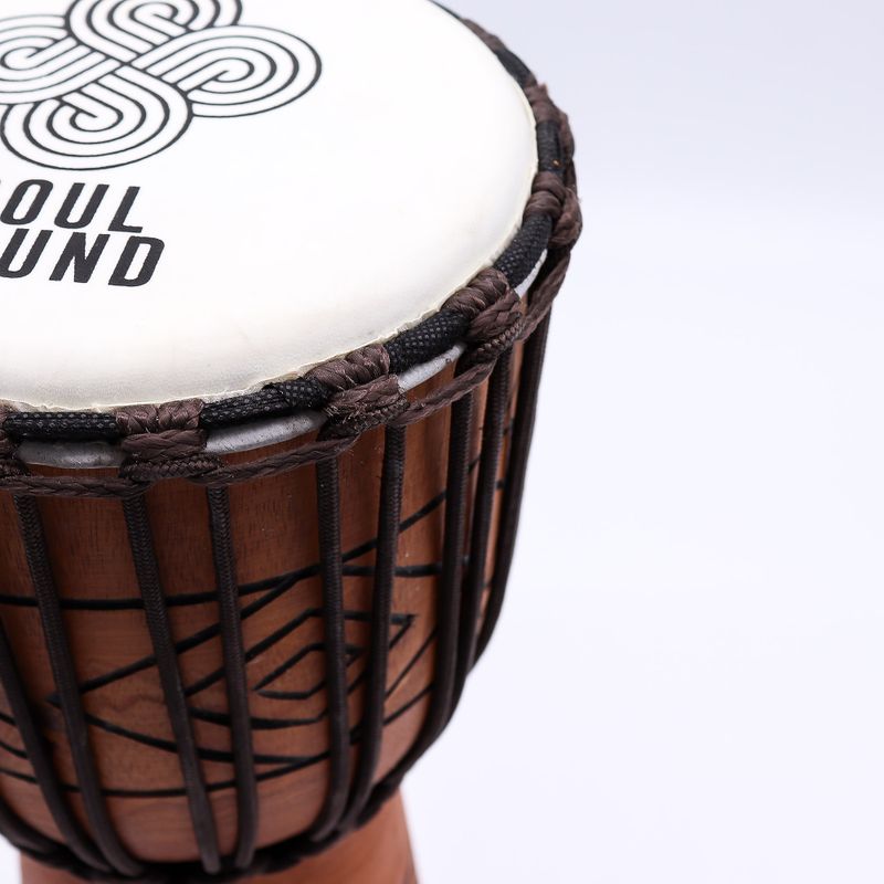 Medium Pro Djembe-Trommel - Soul Sound (tief) - Medium 40 cm (18 cm Durchmesser)