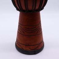 Medium Pro Djembe-Trommel -Freiheitsrhythmus (hoch) - 40 cm (18 cm Durchmesser)