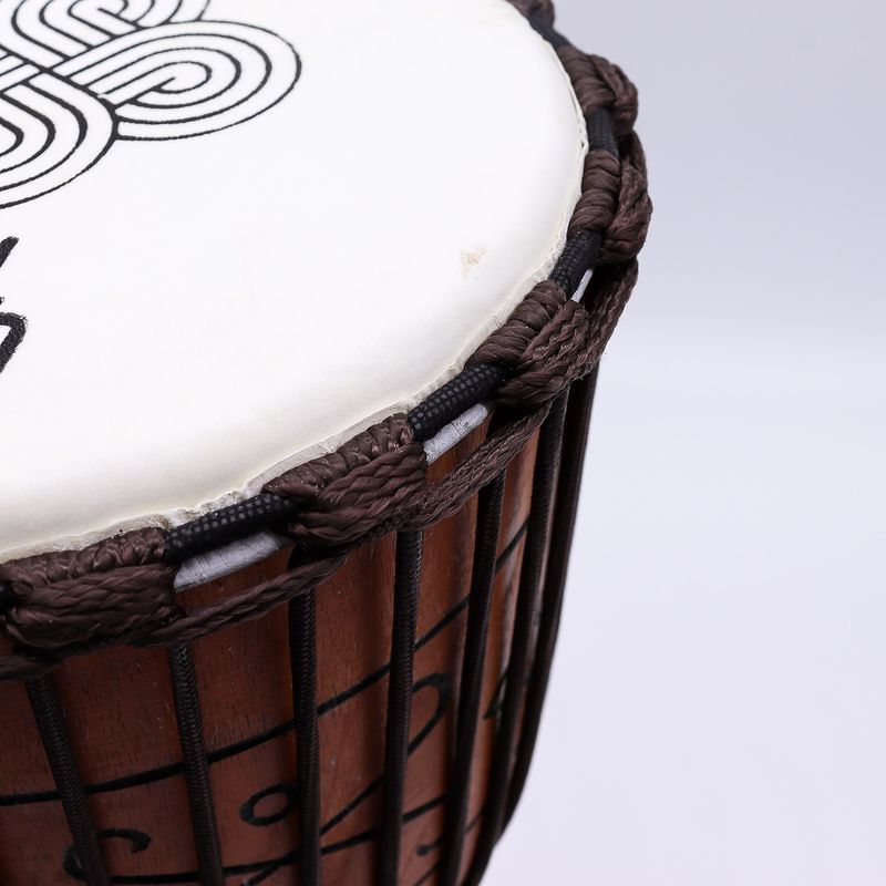 Große Profi-Djembe-Trommel - Soul Sound (niedrig) - 50 cm (22 cm Durchmesser)