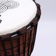Große Profi-Djembe-Trommel - Soul Sound (niedrig) - 50 cm (22 cm Durchmesser)