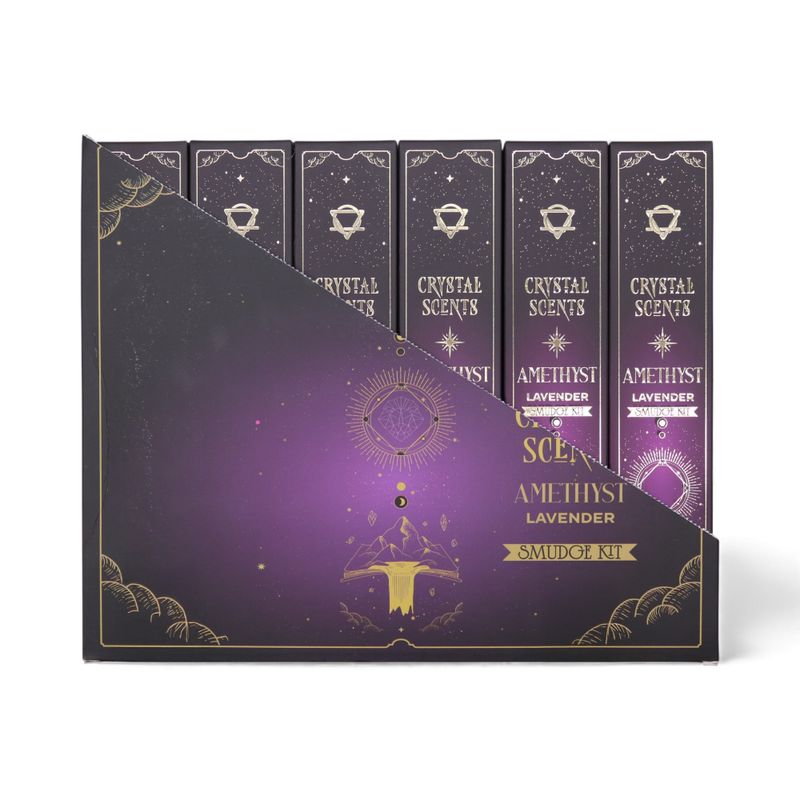 Amethyst Crystal Scents Räucherstäbchen - Lavendel