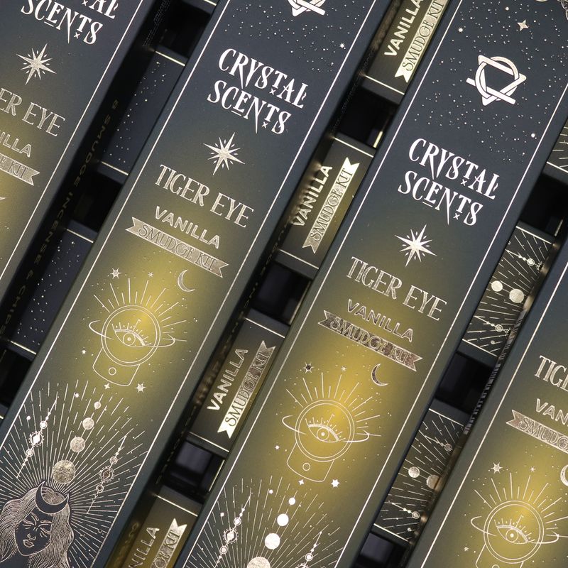 Tiger Eye Crystal Scents Räucherstäbchen - Vanille