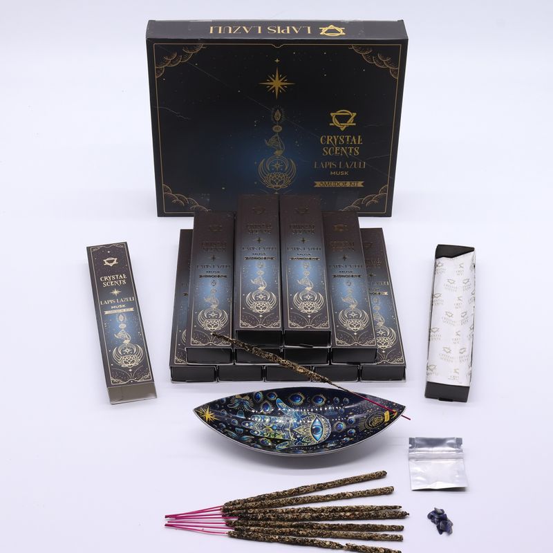 Lapis Crystal Scents Räucherstäbchen - Moschus