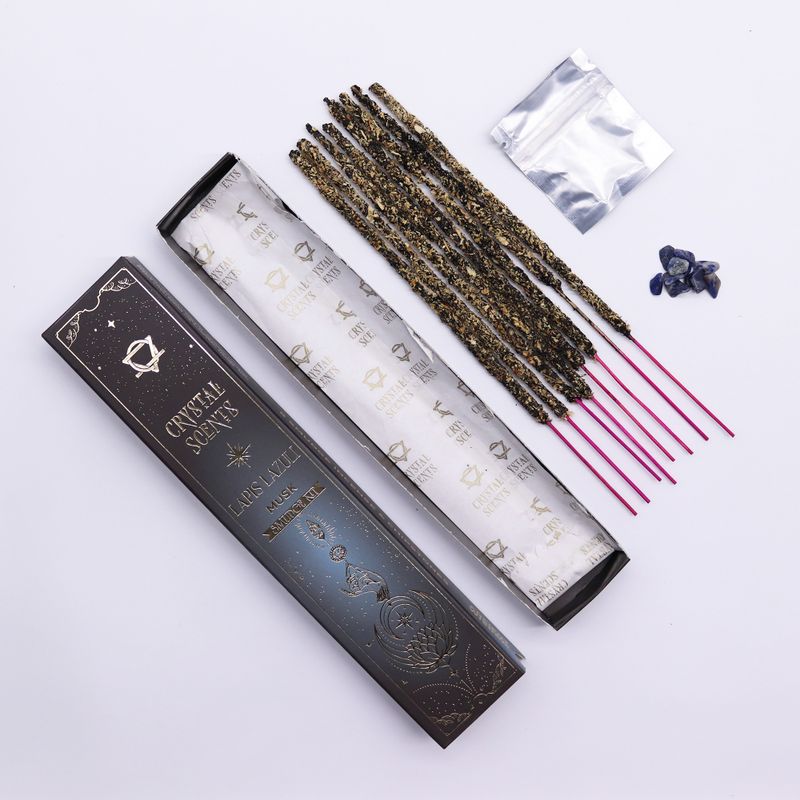 Lapis Crystal Scents Räucherstäbchen - Moschus