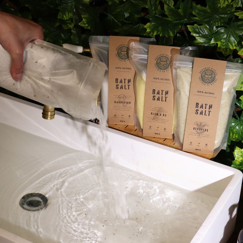 Greenman Rituals Lavendel-Aromatherapie Epsom-Badesalz – Schlaf gut