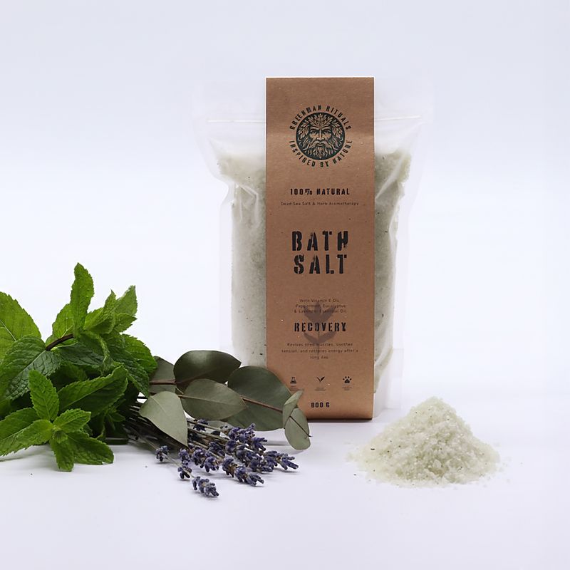 Greenman Rituals Menthol-Aromatherapie-Epsom-Badesalz – Erholung