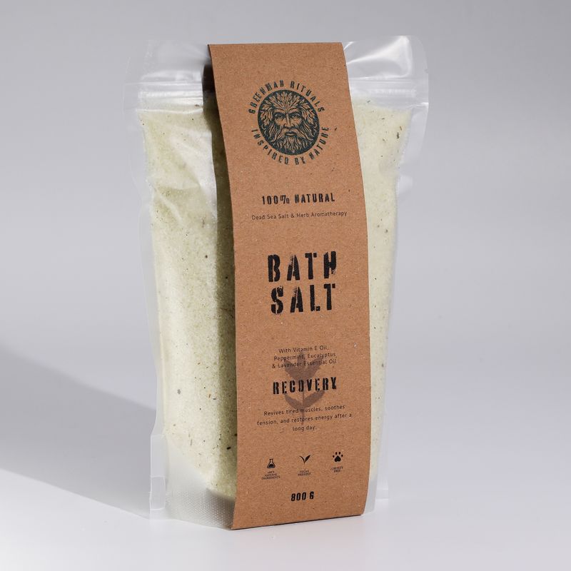 Greenman Rituals Menthol-Aromatherapie-Epsom-Badesalz – Erholung