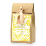 Badesalz mit Grapefruit und Geranie, 500 g