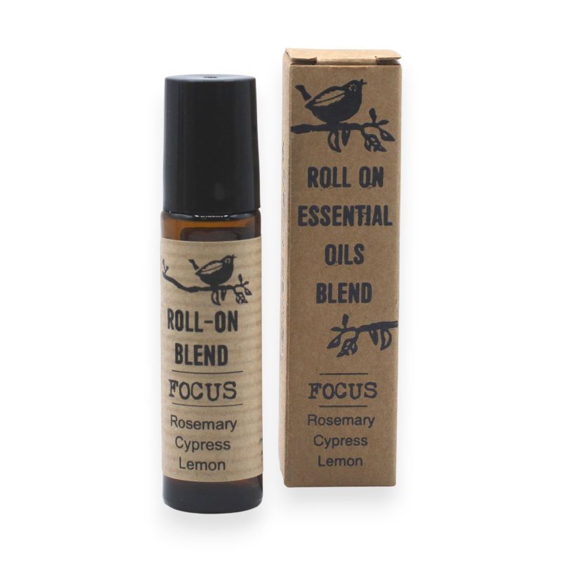 10 ml Roll-On-Mischung aus ätherischen Ölen – FOCUS