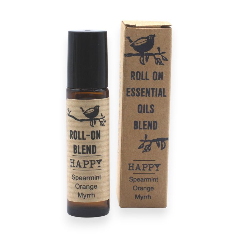 10 ml Roll-On-Mischung aus ätherischen Ölen – HAPPY
