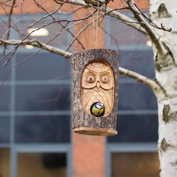 Natürliche Vogelhäuser