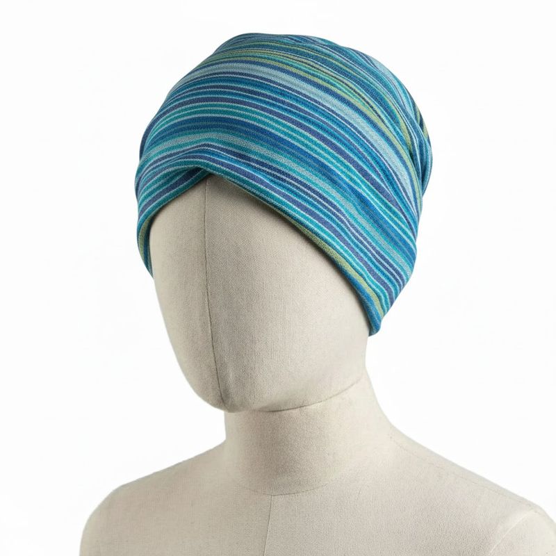 Nomad Sari – Hippie-Stirnband – Schlichte Designs, verschiedene Ausführungen – (56 x 25 cm) Einheitsgröße
