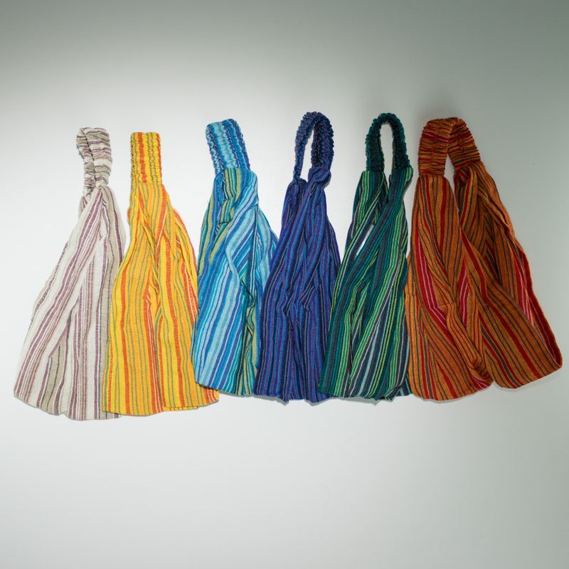Nomad Sari – Hippie-Stirnband – Schlichte Designs, verschiedene Ausführungen – (56 x 25 cm) Einheitsgröße