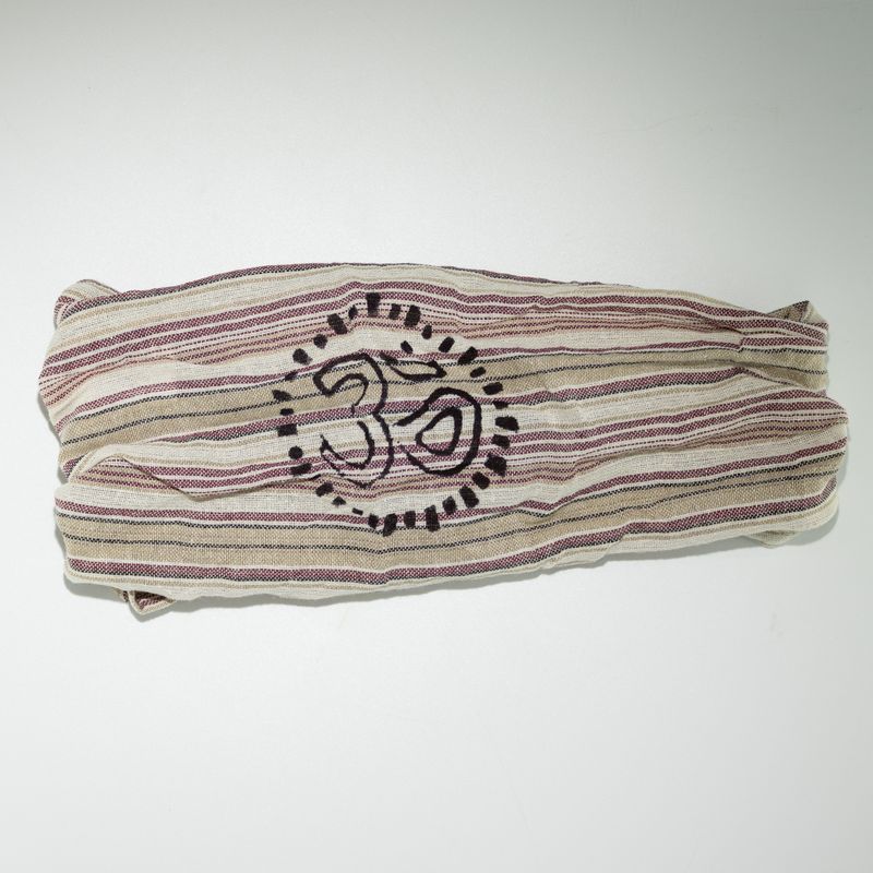 Nomad Sari – Hippie-Stirnband – Blockdruck, verschiedene Designs – (56 x 25 cm), Einheitsgröße