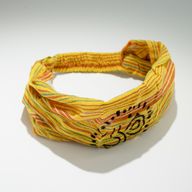 Nomad Sari – Hippie-Stirnband – Blockdruck, verschiedene Designs – (56 x 25 cm), Einheitsgröße