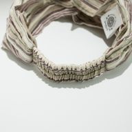 Nomad Sari – Hippie-Stirnband – Blockdruck, verschiedene Designs – (56 x 25 cm), Einheitsgröße