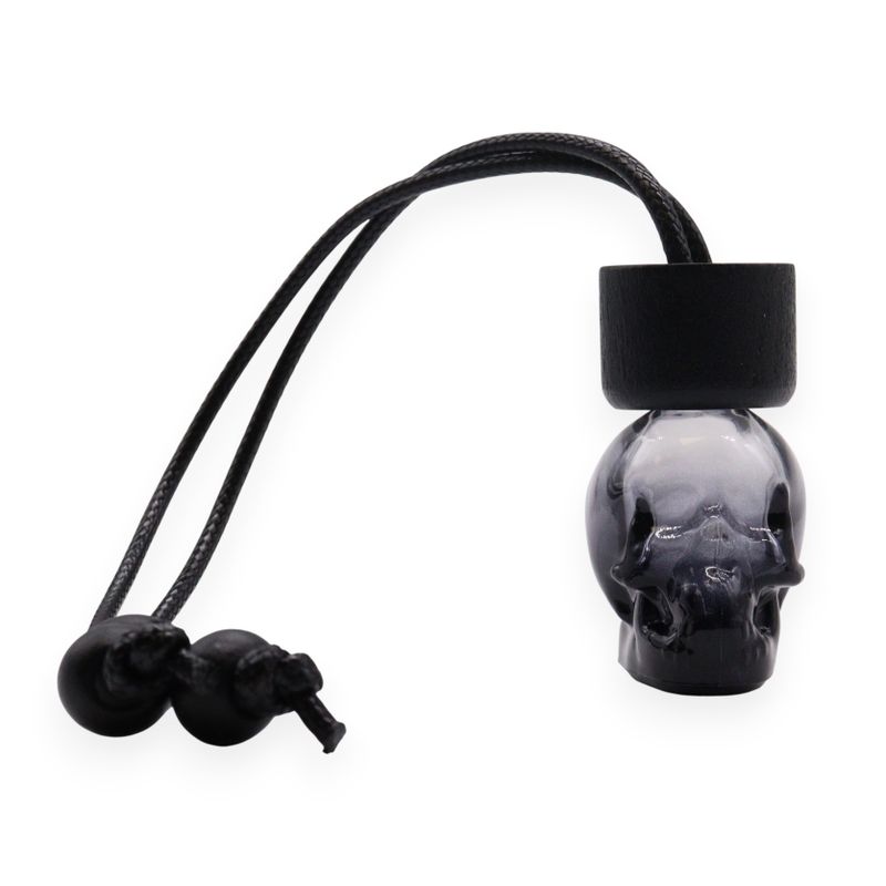 Schwarz – Hängeflaschen für Autodiffusoren – 8 ml – (3 verschiedene Designs x 4)