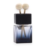 Schwarz – Flaschen zur Befestigung am Autodiffusor – 8 ml – (3 verschiedene Designs x 4)