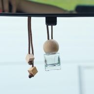 Klar – Hängeflaschen für Autodiffusoren – 8 ml – (3 verschiedene Designs x 4)