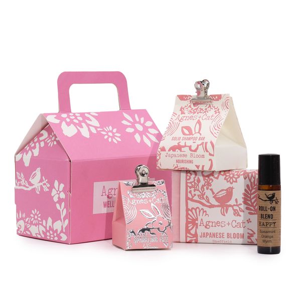 Agnes & Cat Wellness-Geschenkset - Bloom & Bliss