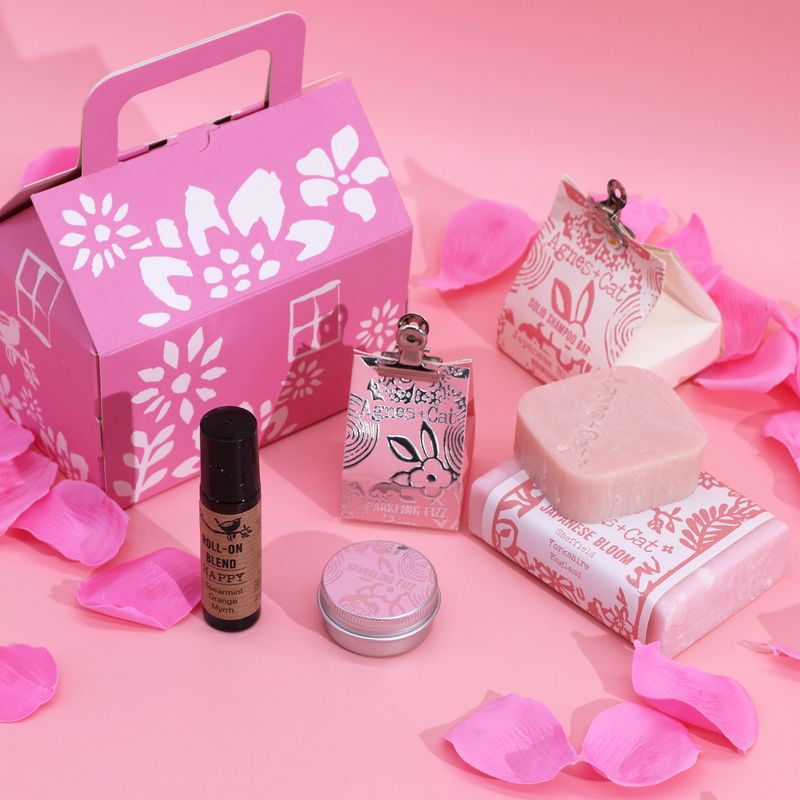 Agnes & Cat Wellness-Geschenkset - Bloom & Bliss