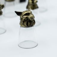 Bottom Up Schnapsgläser (25 ml) – Wald & mystische Kreaturen – Antikbronze
