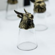 Bottom Up Schnapsgläser (25 ml) – Wald & mystische Kreaturen – Antikbronze