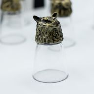 Bottom Up Schnapsgläser (25 ml) – Wald & mystische Kreaturen – Antikbronze