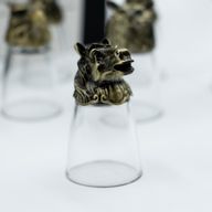 Bottom Up Schnapsgläser (25 ml) – Wald & mystische Kreaturen – Antikbronze