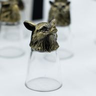 Bottom Up Schnapsgläser (25 ml) – Wald & mystische Kreaturen – Antikbronze