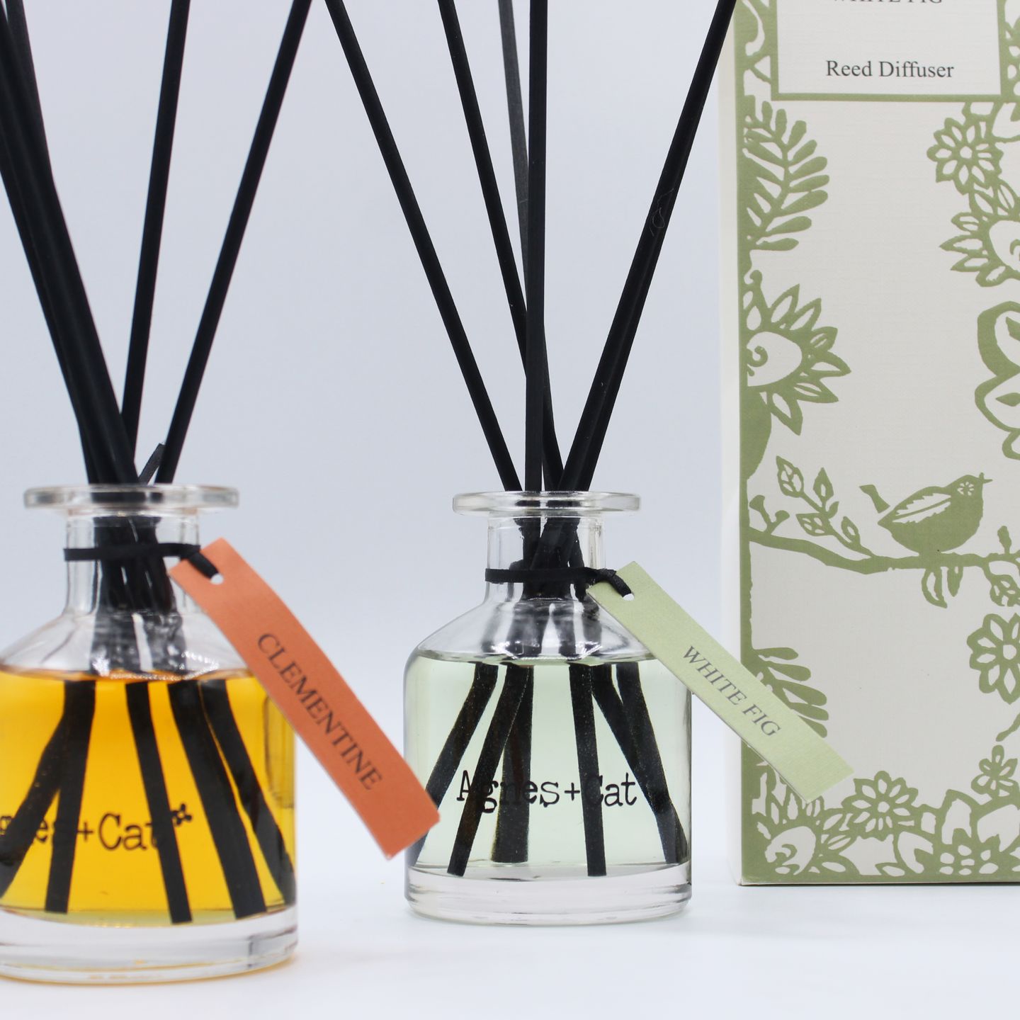 Agnes & Cat Diffusoren mit Rattanstäbchen 140 ml